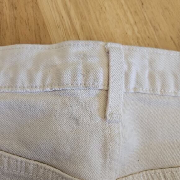 RE/DONE Originals 70's Straight Jean Vintage White - sz 26 NWT (FLAWS) - Picture 11 of 11